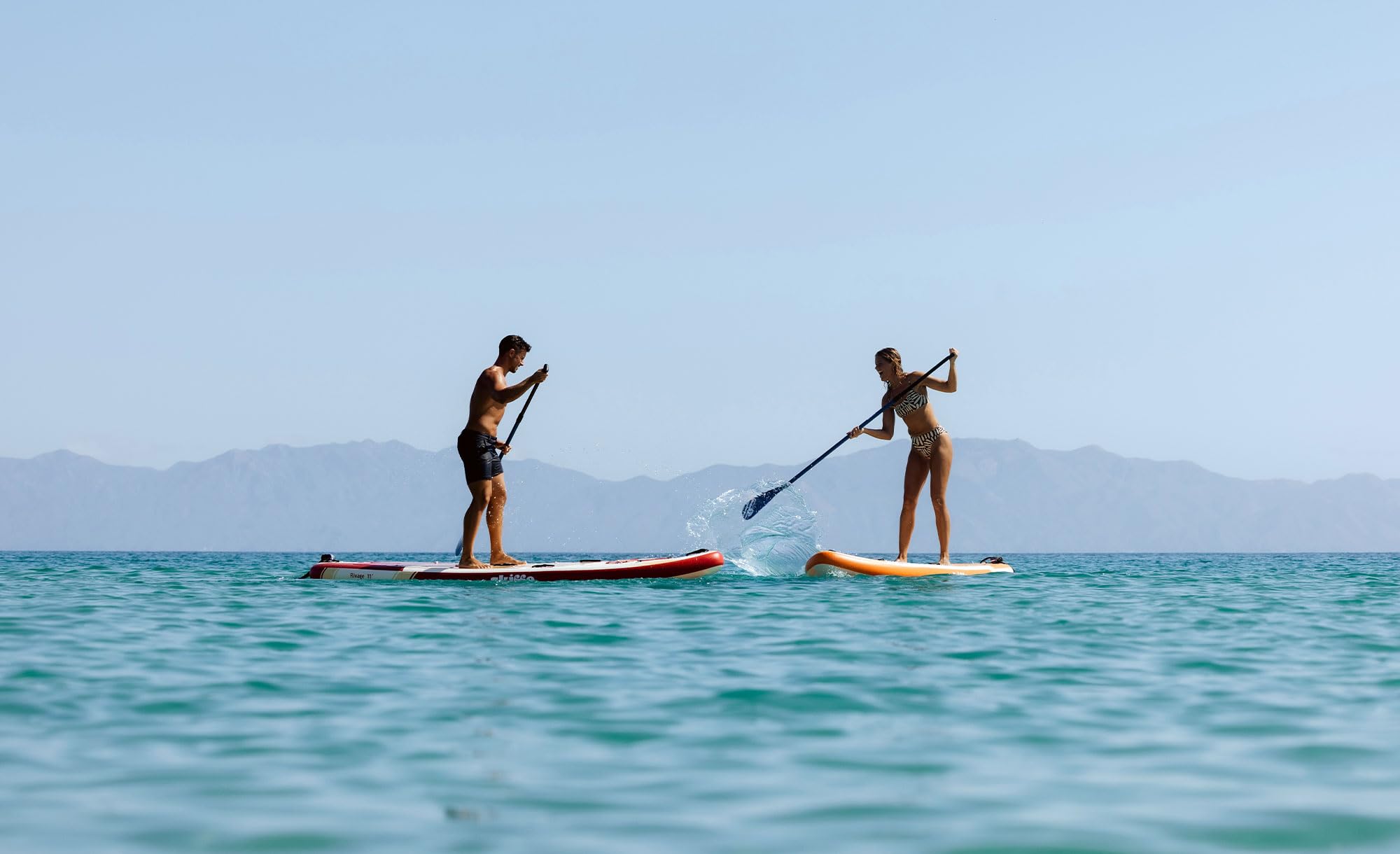 Skiffo Rivage 11' – Sup Gonflable 2-en-1 Kayak Complet - 335x86x15cm - Max 160 kg - Stable & Polyvalent - Design Unique