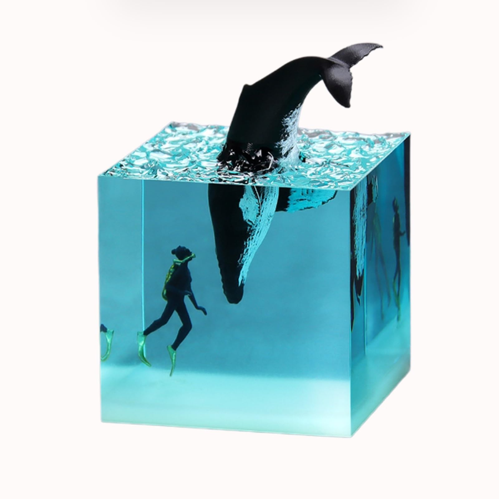 Amazon｜マリンレジンクジラのザトウクジラのダイバーキューブ