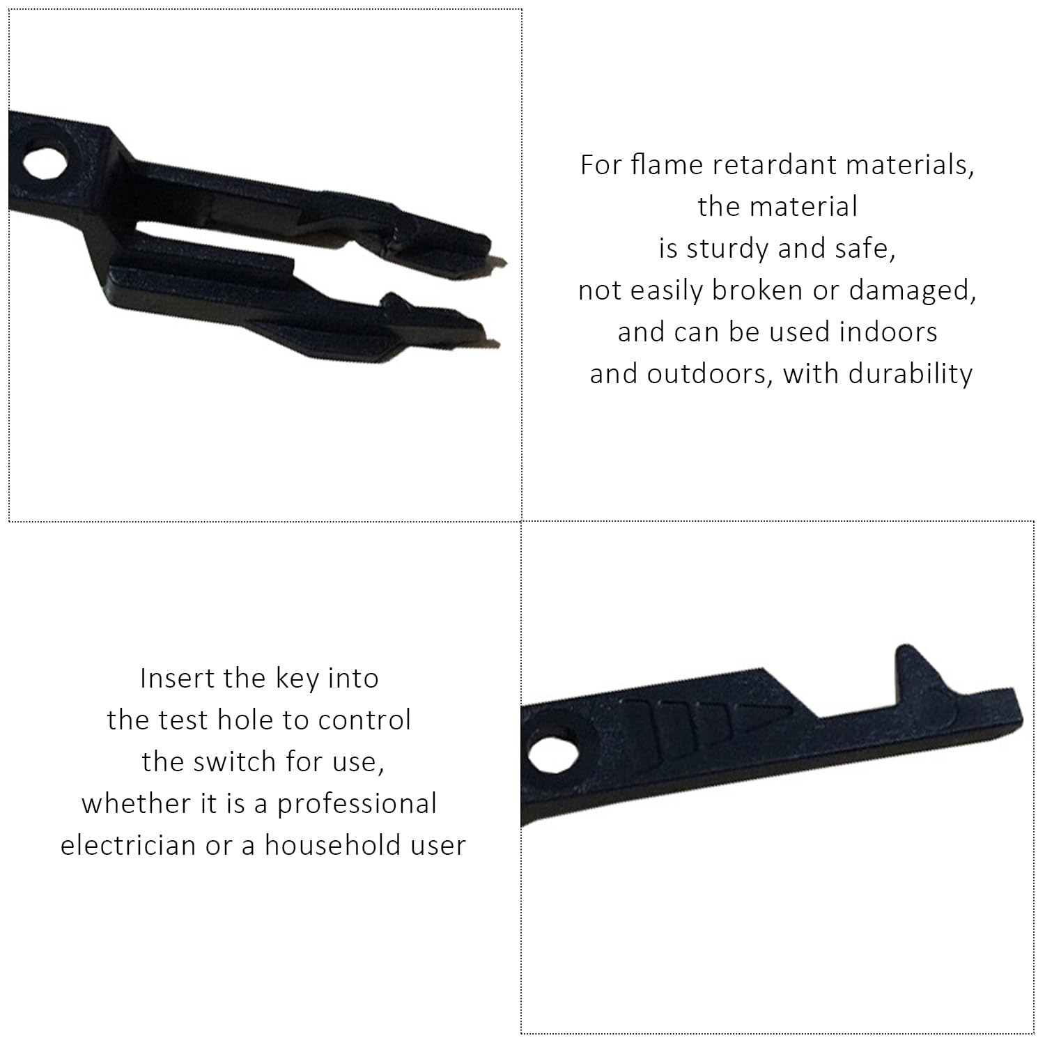 Rouge / Vert Auto-réinitialiser Le Point D'appel Manuel D'incendie Pour