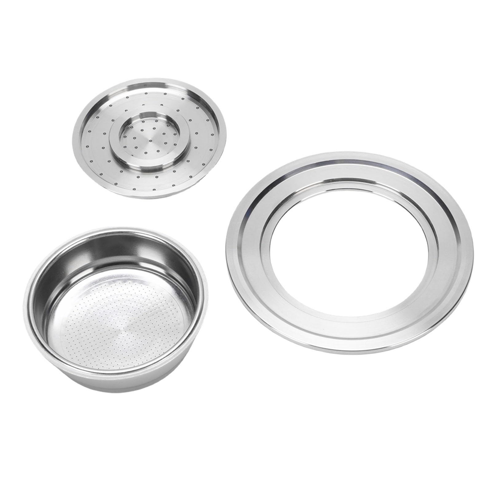 JTLB Taza de café reutilizable de acero inoxidable, cápsula recargable para máquina , con filtro inoxidable