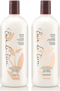 Bain de Terre Coconut Papaya Ultra Hydrating Shampoo & Conditioner, 2 Count