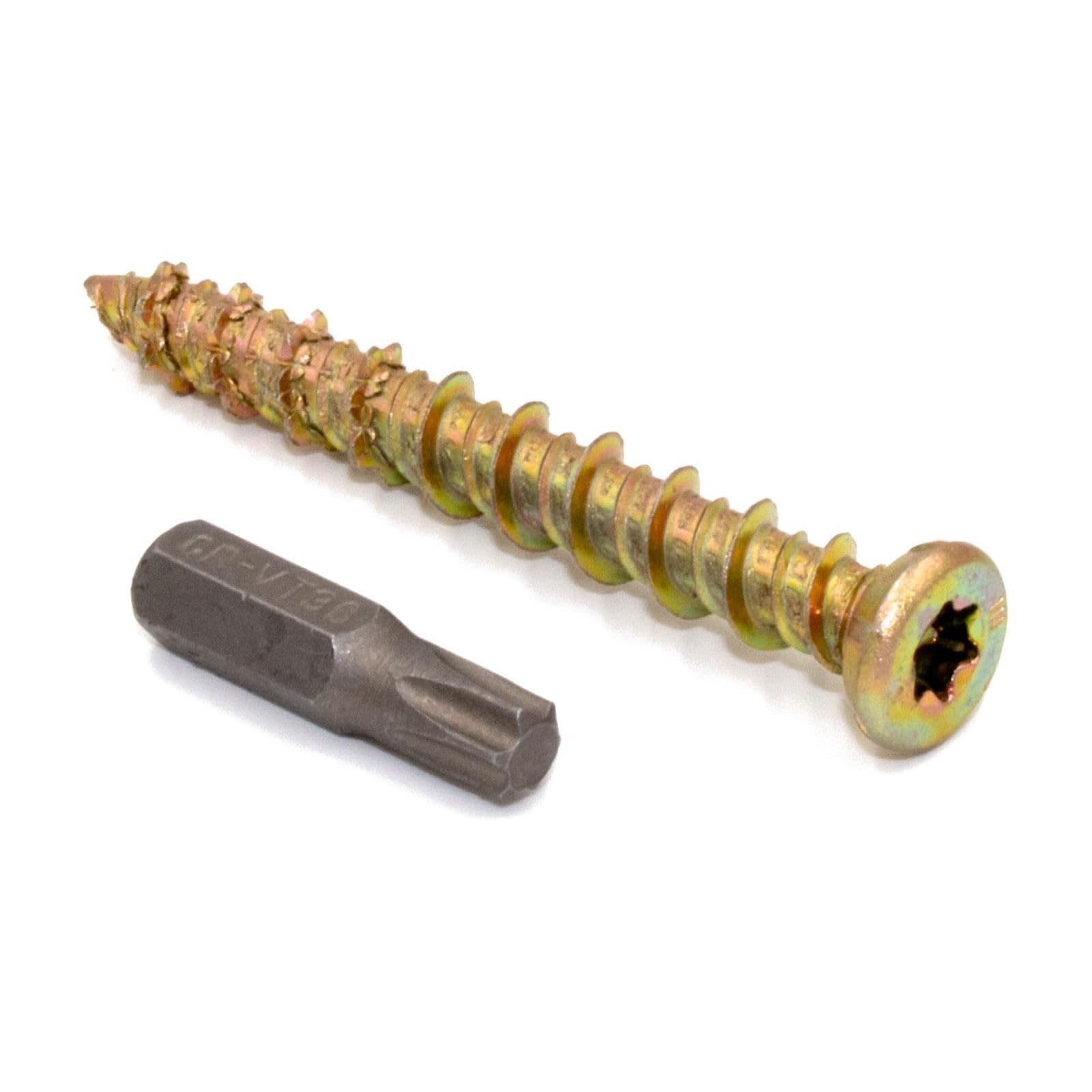 Rapierstar StarFix FFT 7.5mm Countersunk Masonry Screw (100 Pack) - 62mm