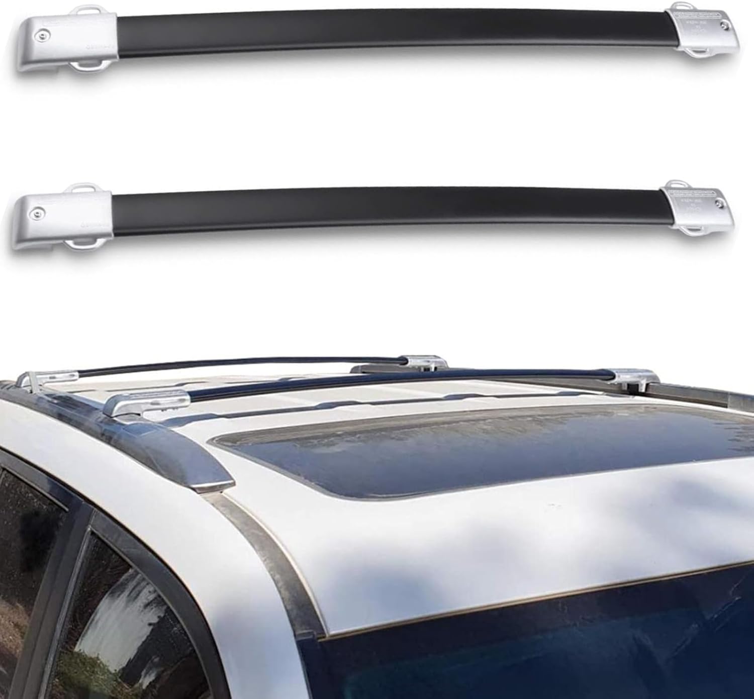 Roof Rack Cross Bars Compatible with Lexus GX460 2010-2023 | Heavy Duty Roof Rails Roof Luggage Carrier Suitable for Carrying Luggage/Kayaks/Bicycles/Canoes (2Pcs)