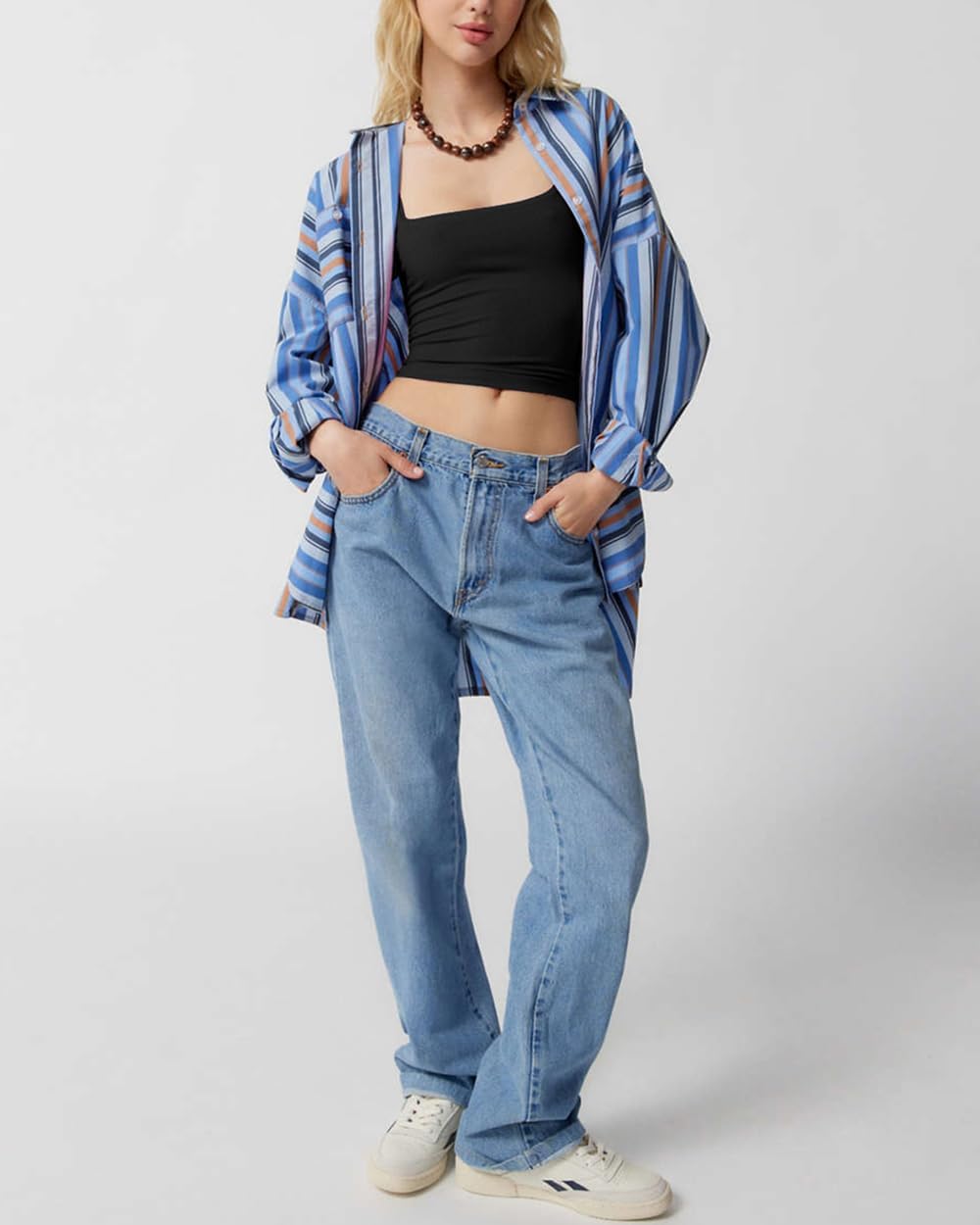 Women's Square Neck Tank Tops Sleeveless Ribbed Going Out Casual Basic Crop Top Shirts - Image 6