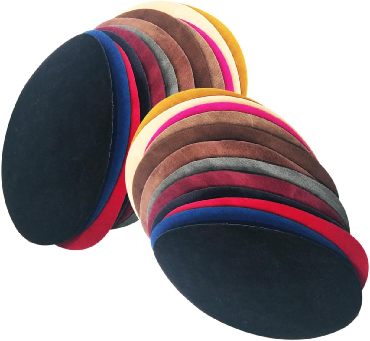 TEHAUX 96pcs Elbow Patches for Clothing Repair Easy Sew Patches for Jackets Jeans and Crafts and Stylish Design for Elbow and Knee Areas