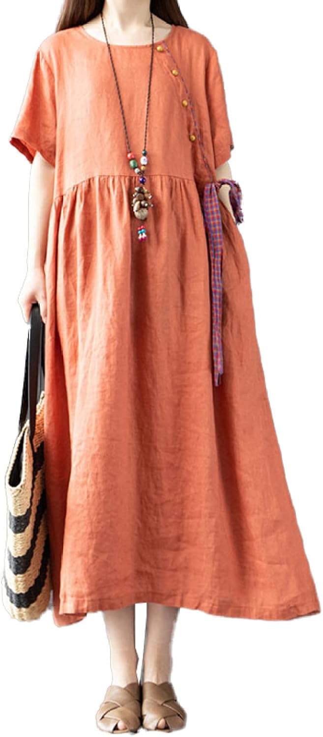 ワンピース レディース ゆったり リネン 長袖ワンピース 快適 ファッション Aライン おしゃれカジュアル クルーネック 白ワンピース シンプル 着痩せ 夏 春 服 チュニック バットスリーブ袖 黒 大きいサイズ 長袖 きれいめ Epms Chize Fr ワンピース レディース ゆったり リネン 長袖ワンピース 快適 ファッション Aライン おしゃれカジュアル クルーネック 白ワンピース シンプル 着痩せ 夏 春 服 チュニック バットスリーブ袖 黒 大きいサイズ 長袖 きれいめ Epms Chize Fr