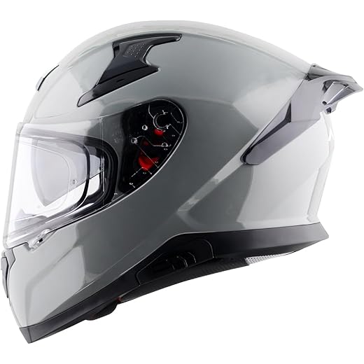 Axor Apex Full Face Dual Visor Helmet Cool Grey-XL