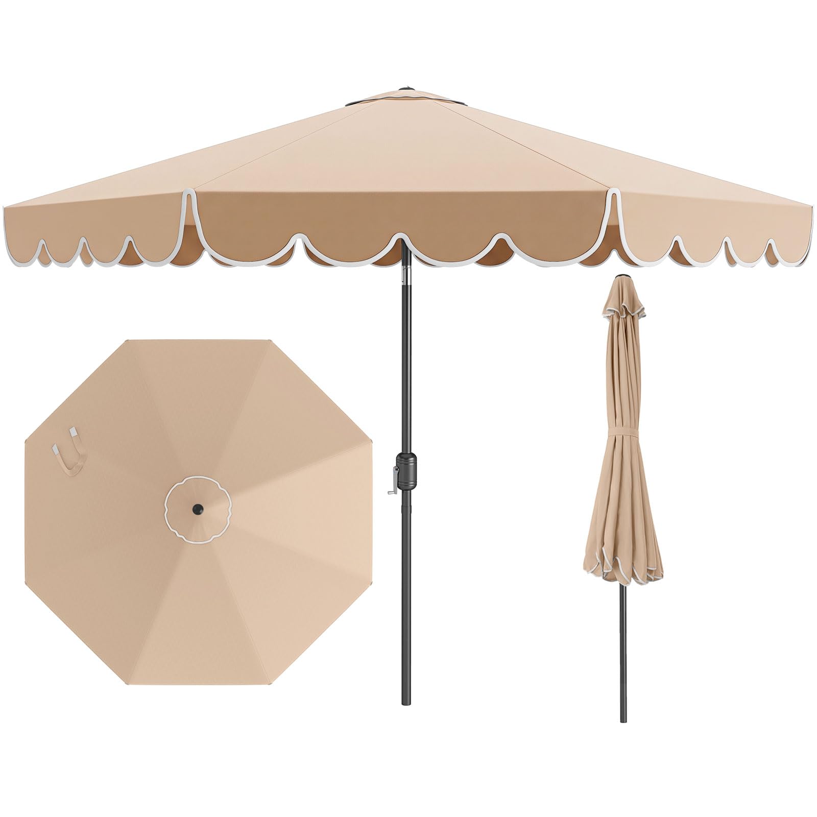 2 diameter 10 patio umbrella Offset Hanging you can still enjoy this umbrella Tangkula 10 FT Patio Umbrella,
