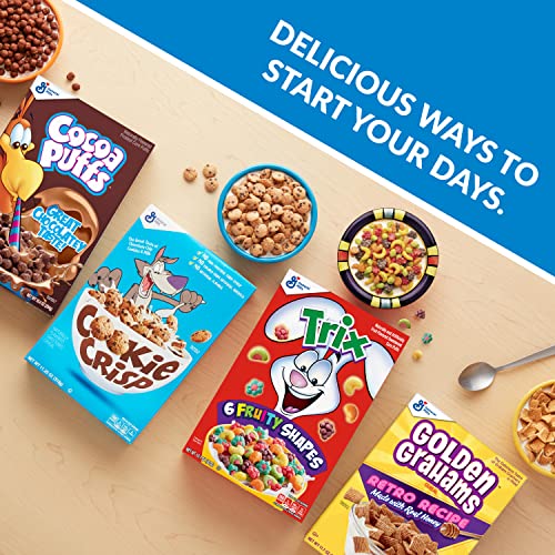 Image of Cookie Crisp, Breakfast Cereal, Chocolate Chip Cookie Taste, 10.6 oz (Pack of 2)