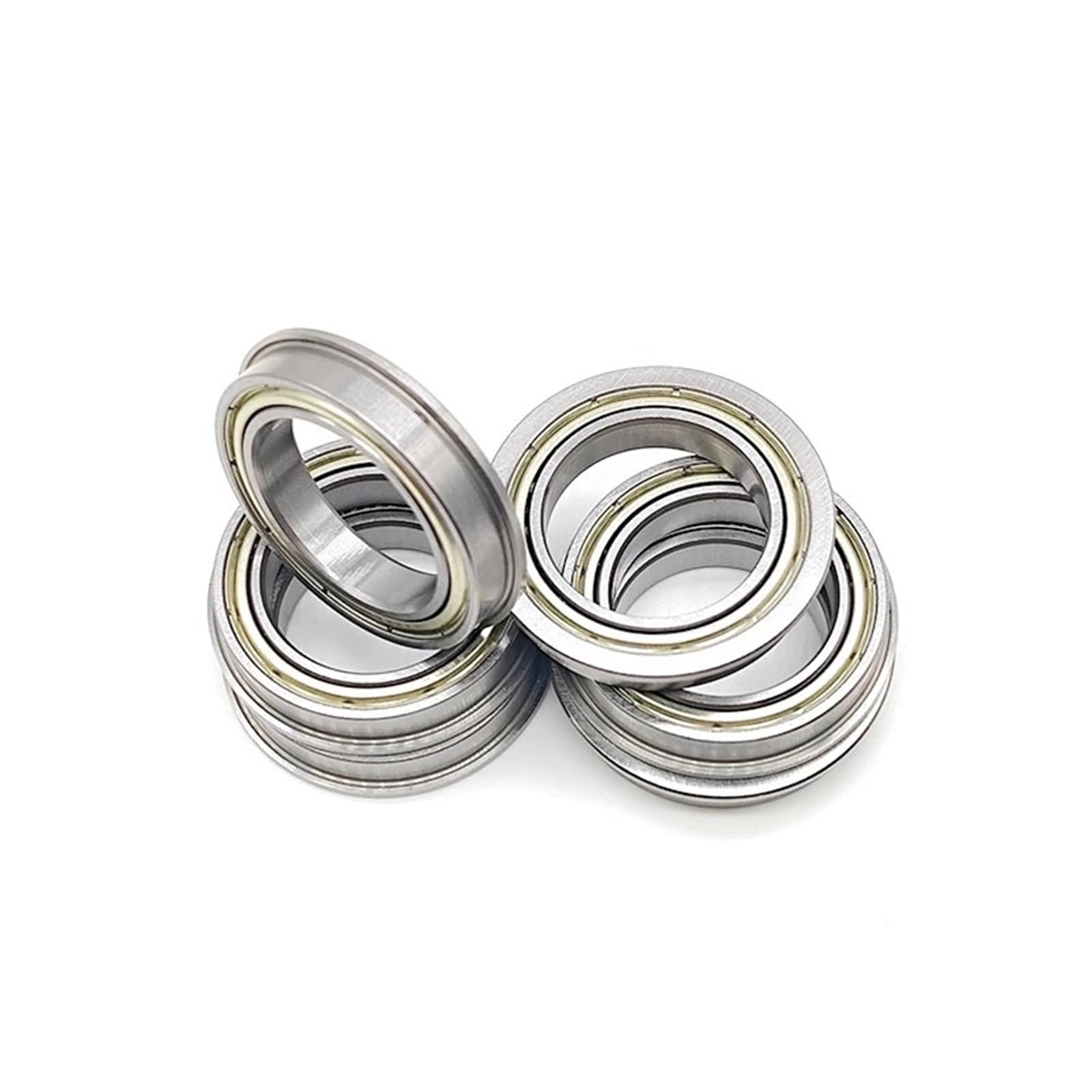F6805ZZ 25x37x7mm Cuscinetto a sfere a gola profonda con flangia a doppia schermatura F 6805ZZ 25 * 37 * 7mm 4 pezzi