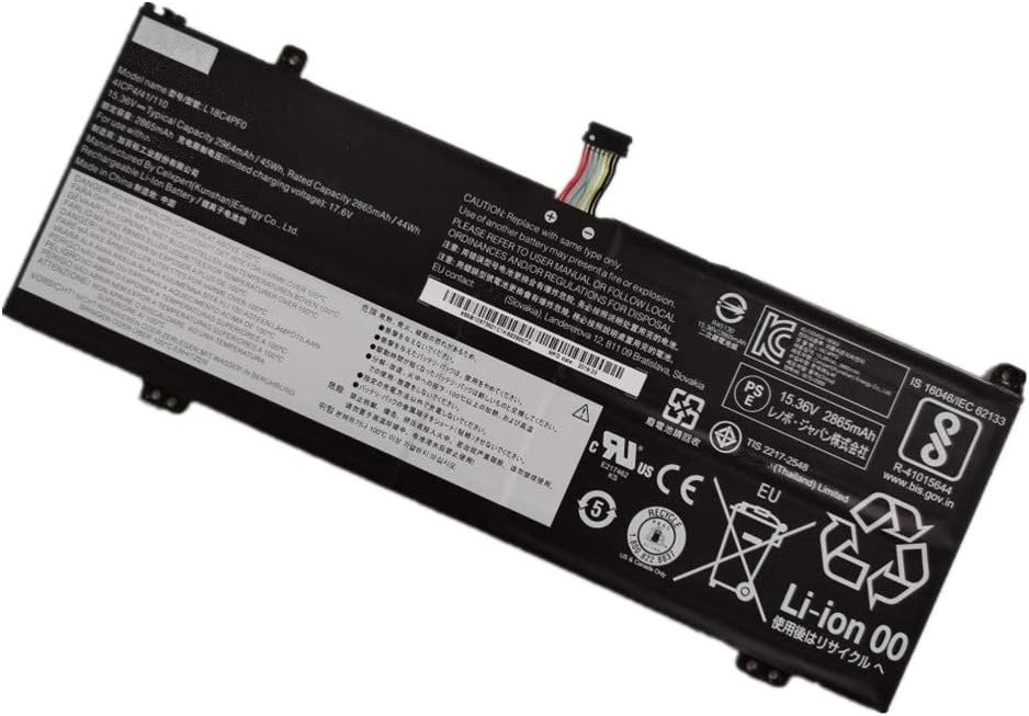 7xinbox 15.36V 45Wh 2964mAh L18M4PF0 L18C4PF0 L18D4PF0 Replacememt Laptop Battery for Lenovo XIAOXIN air 14-2019 V540S