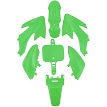 CRF50 XR50 Plastics Fender Fairing Kit for 50-160cc Dirt Bike Green