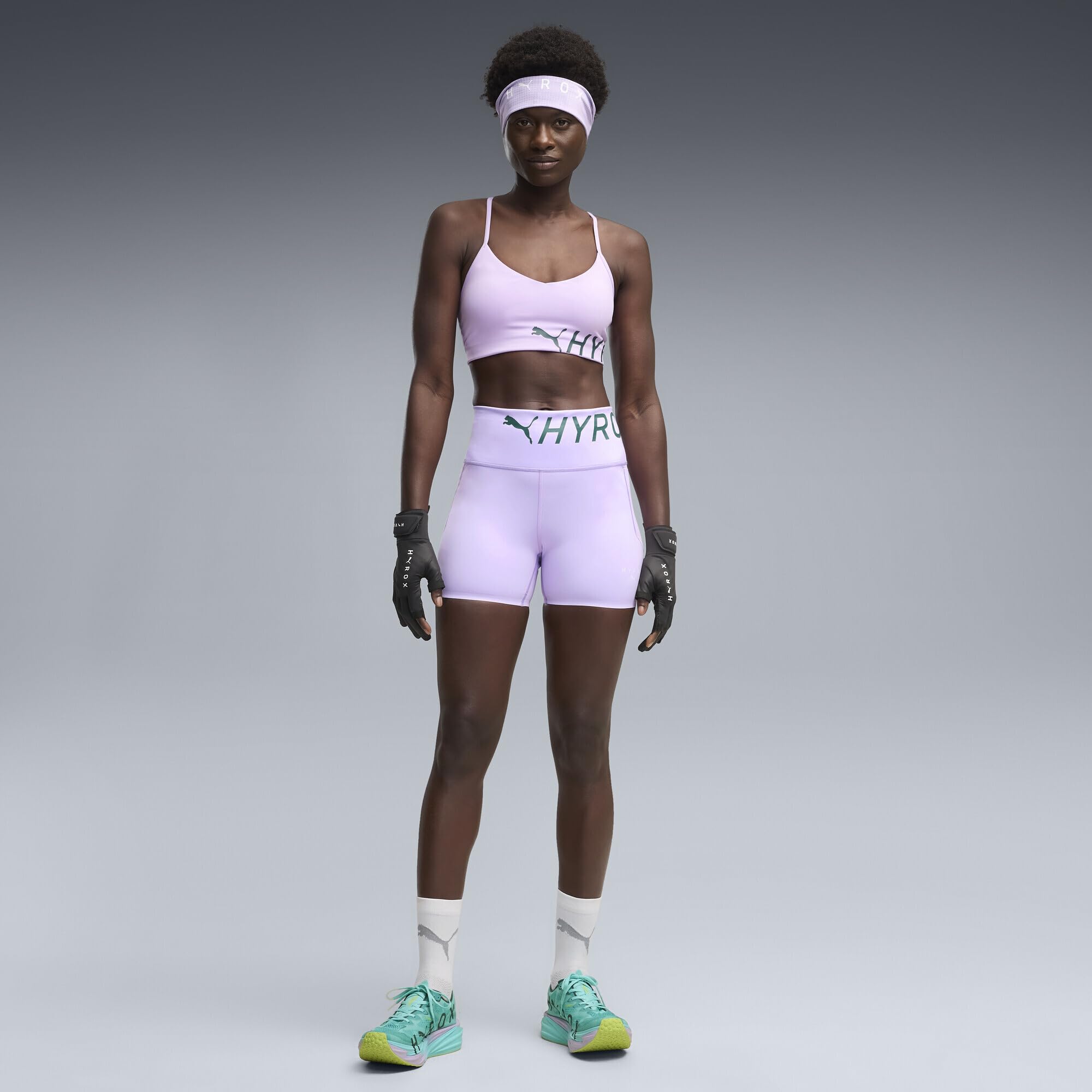 PUMA Hyrox Pwrmode 4In Mallas para Correr Mujeres Morado - Light Lavender L