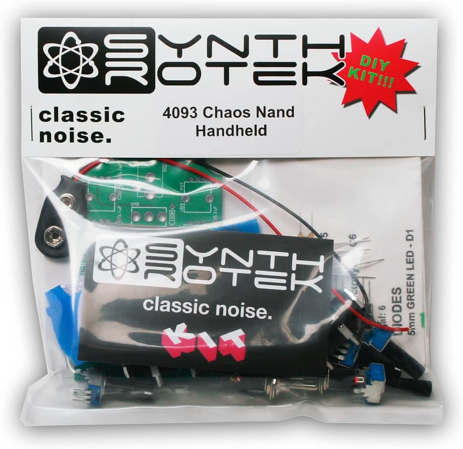 4093 Chaos NAND Handheld DIY Kit - Drone Synth