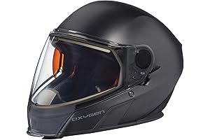 Black Ski-Doo Oxygen Helmet (DOT)