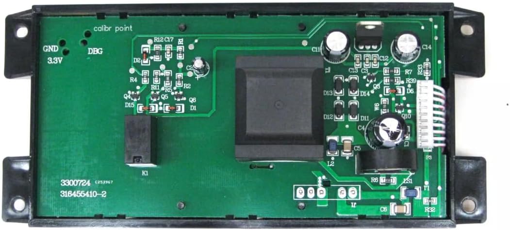Range Oven Clock Timer for Frigidaire FFGF3012TBD FFGF3012TWD FFGF3016TWC FFGF3052TSD FFGF3052TWD FFLF3052USB LFGF3052TFC FFGF3049LSF FFGF3016TSC FFGF3016TBC CFGF3017LWA CFGF3017LWB CFGF3017LWC