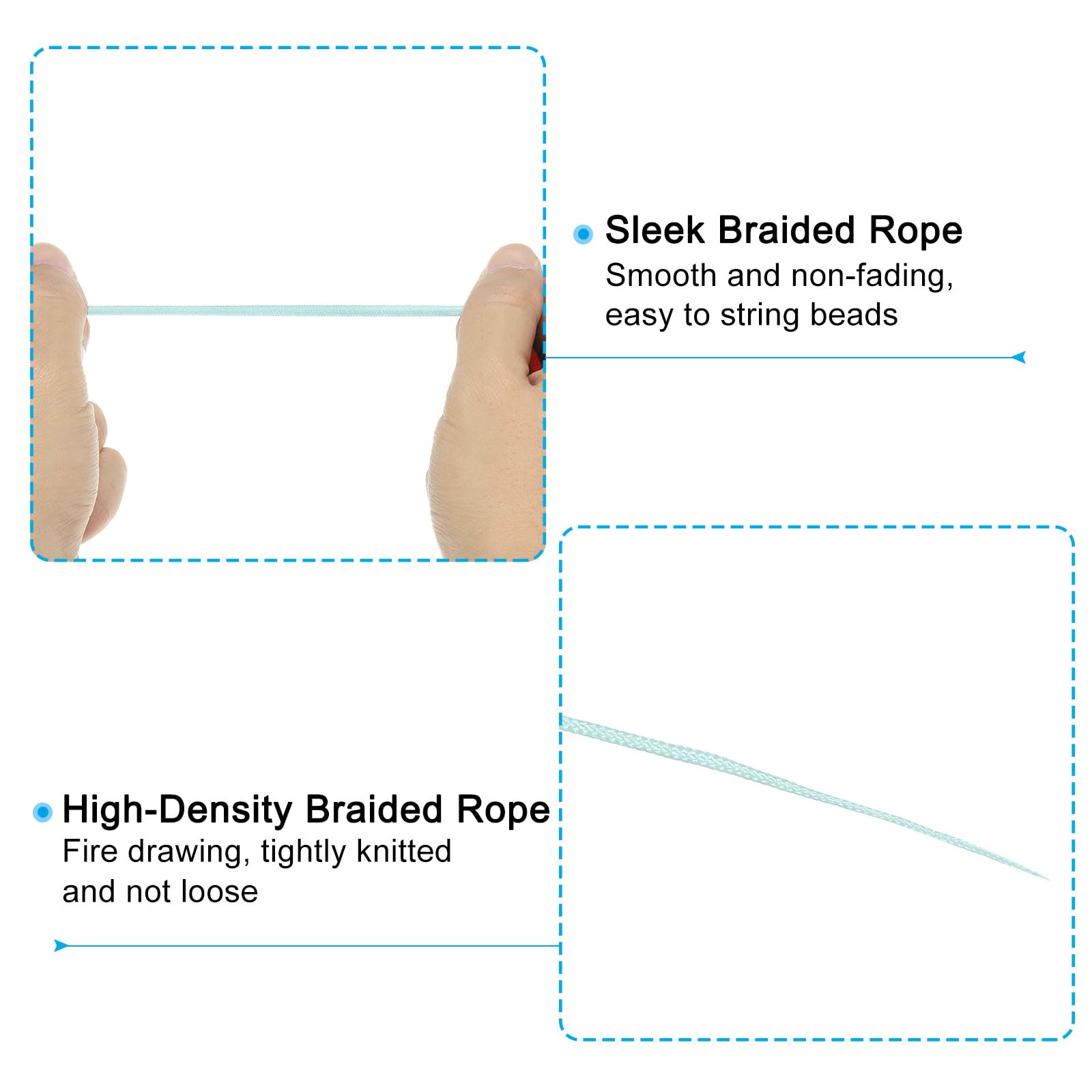 PATIKIL 0.8mm x 109 Yard Nylon Satin Cord - Image 3