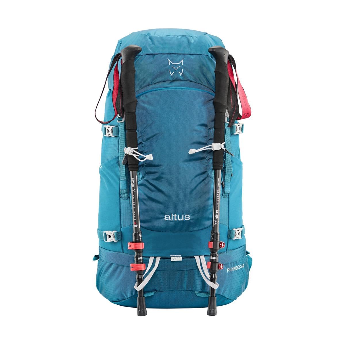 Mochila de travesia con espalda ventilada de 40 L. C: AZUL TINTA T: U