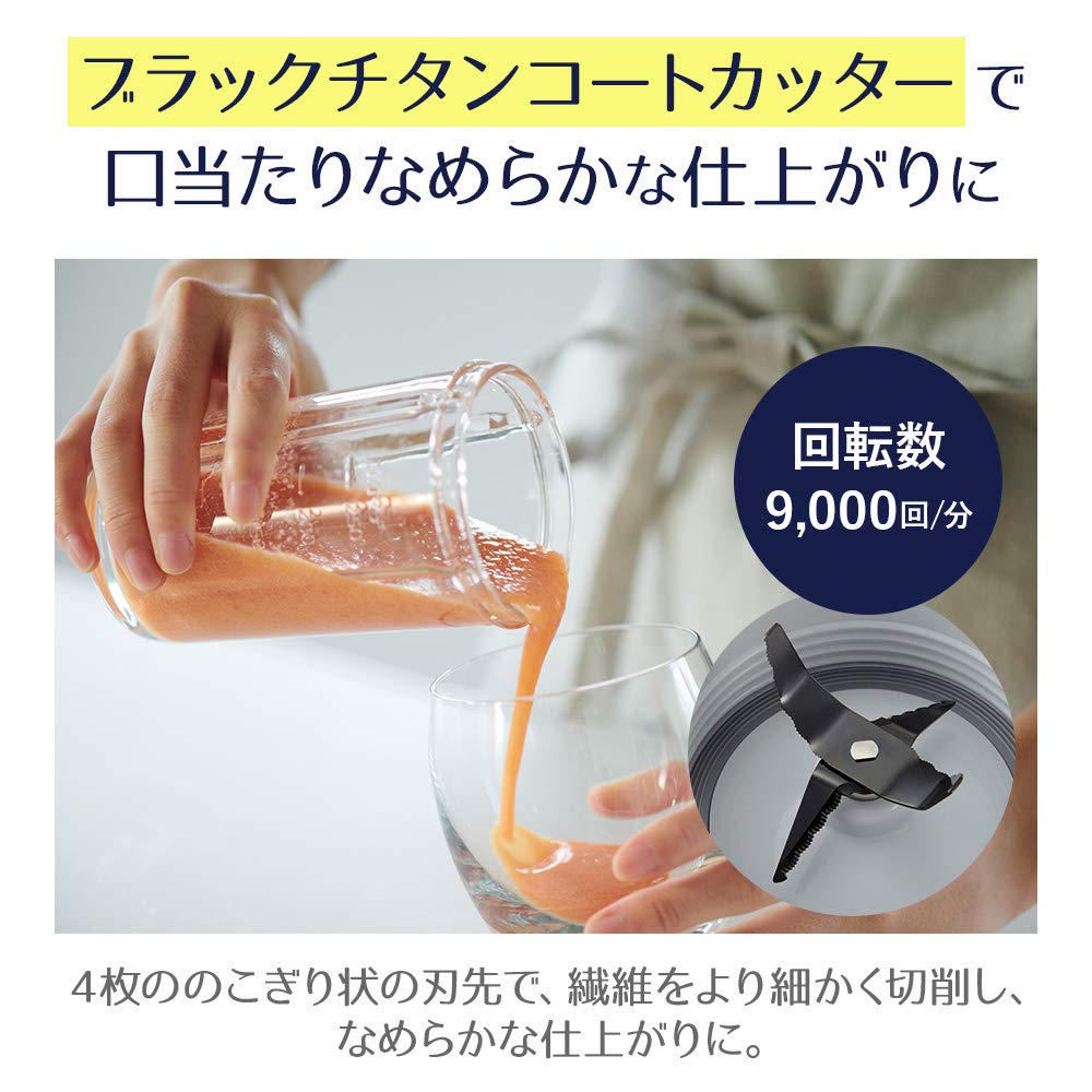 Amazon | タイガー コンパクトミキサー 250ml スムージー