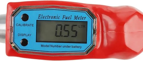 Miniatura 4 de Pistola de boquilla de gasolina digital Bomba de transferencia de aceite de boquilla de combustible con medidor de flujo