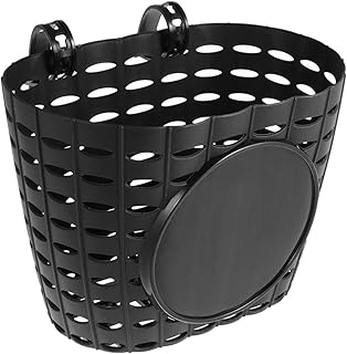 Homoyoyo Enfants Vélo Panier Avant en Plastique Panier Guidon Vélo Cycle Panier pour Enfants Enfants Garçons Filles Vélos Cadeau