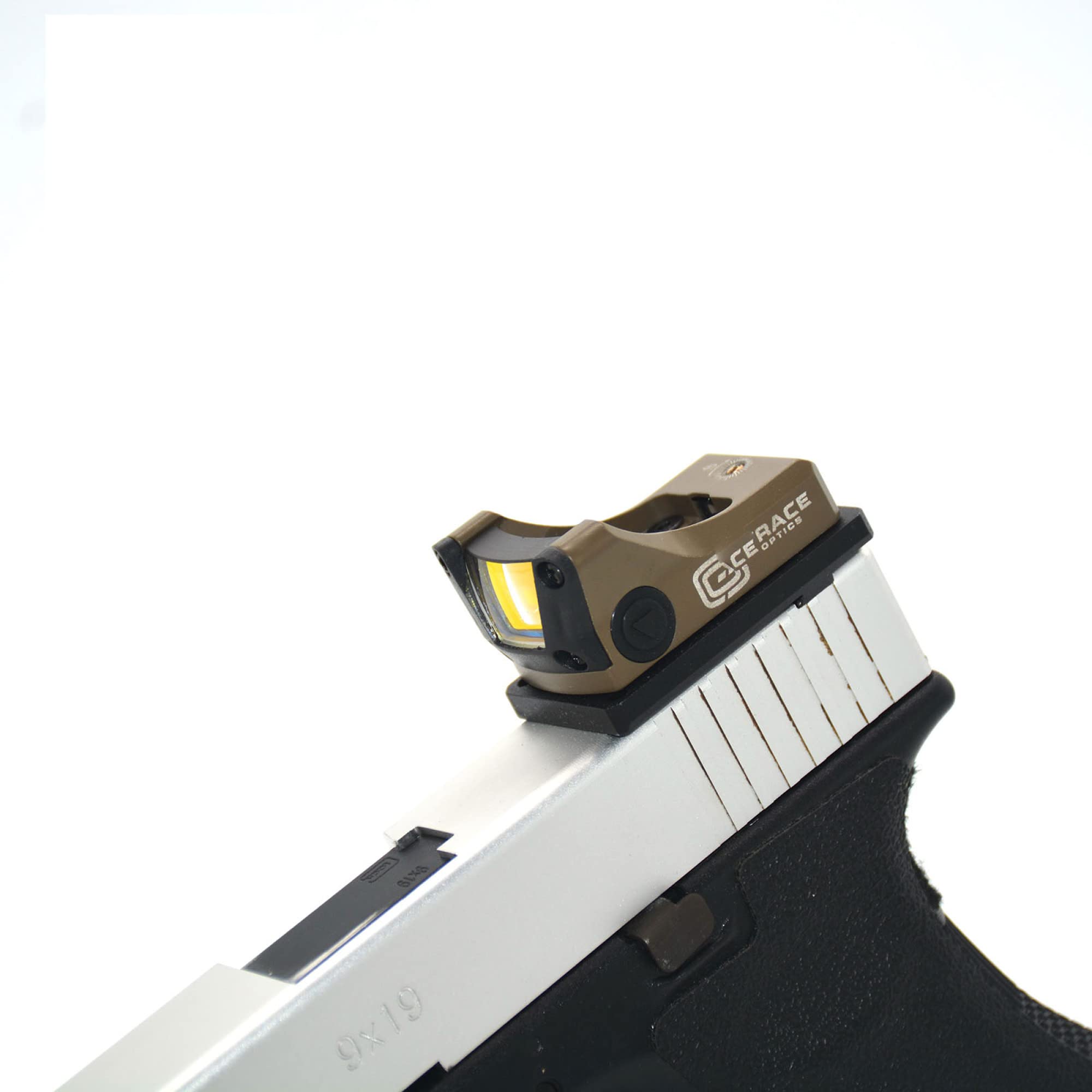 WAOBE M1 Mini Red Dot Sight RMR Reflex Tactical Optics Rifle Scope for Airsoft Pistol Outdoor Shooting Holographic G Mount