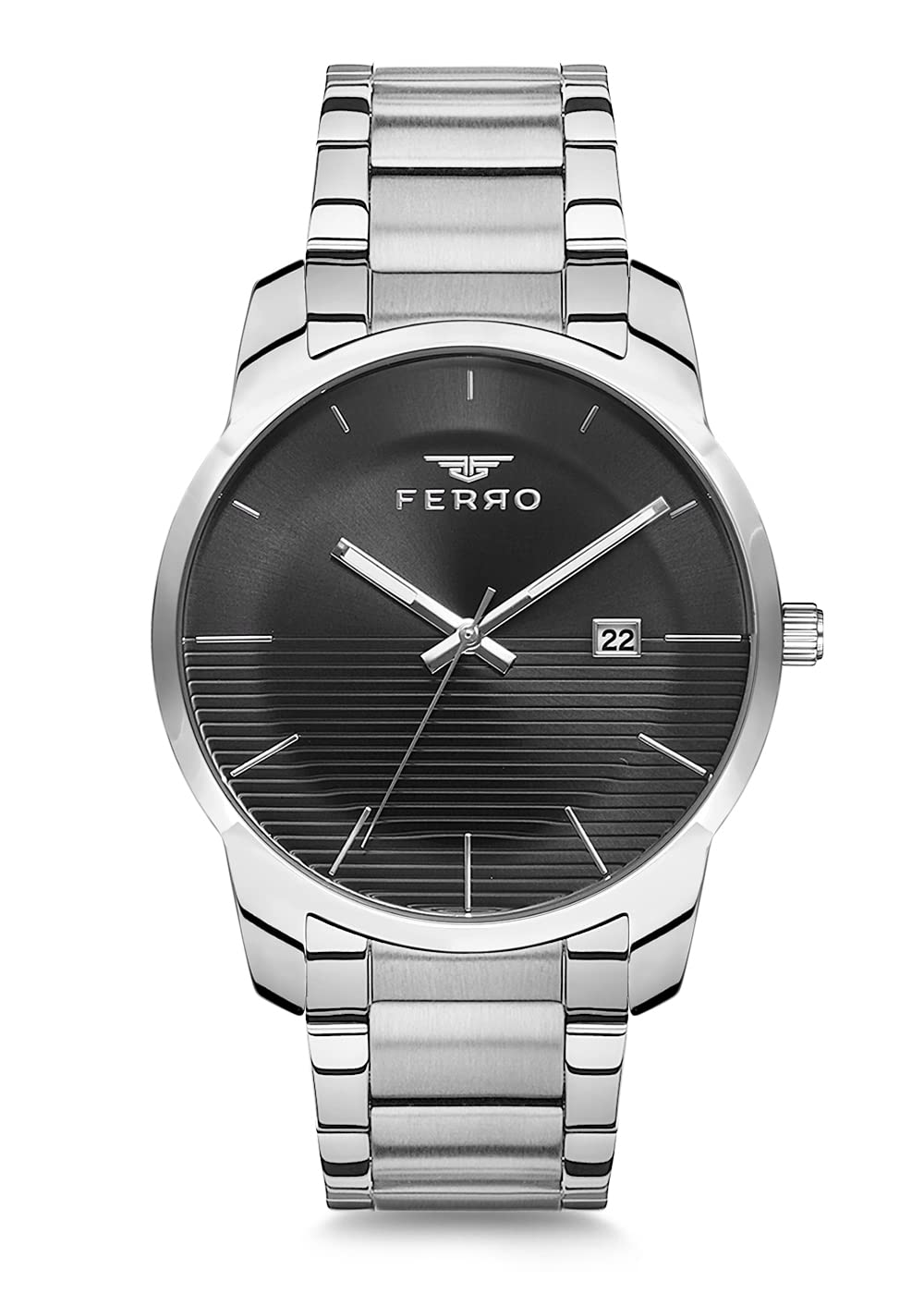 Ferro Lucca Analog Black Dial Mens Watch-F81883A-898-A2 (B09RPZCKJK) Amazon Price History, Amazon Price Tracker