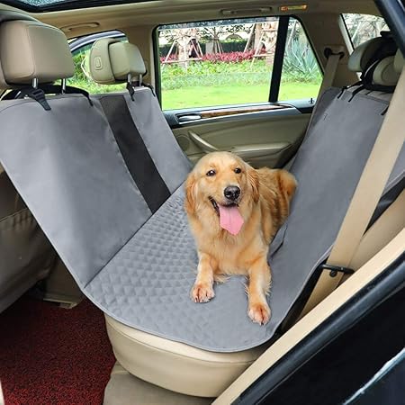 Amazon Petsfit ペット用ドライブシート 後部座席 車用ペットシート カーシートカバー 滑り止め 洗濯可 全車種 折り畳み式 ダークグレー Petsfit カー用品 通販