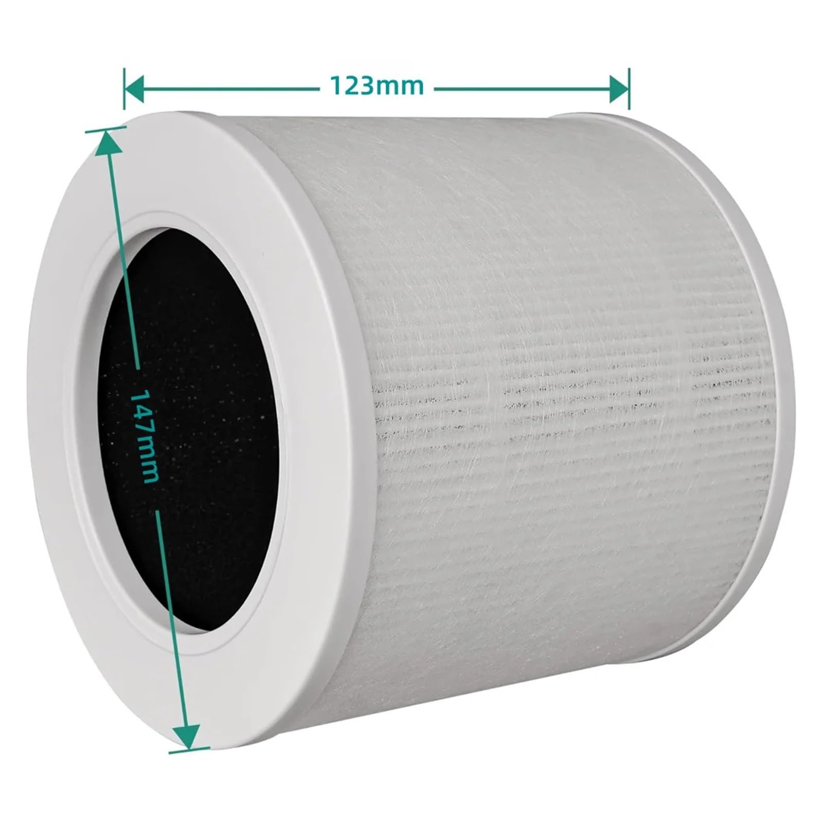 Filtro De Repuesto De 2 Piezas, Compatible Con Levoit, Mini Filtro Purificador De Aire Core 3 En 1 De Alta Eficiencia, Core Mini-RF Mini-P