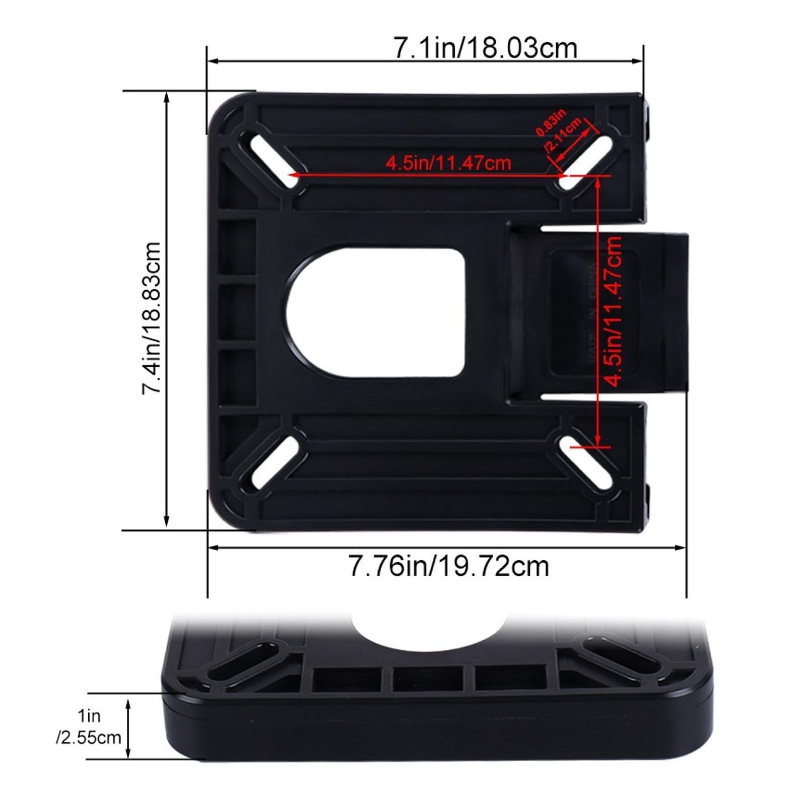 MagiDeal Boat Seat Mount Base Quick Release High Performance Premium Portable Practical Durability Marine Seat Accessories Replacement