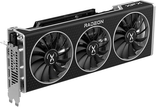 Miniatura 2 de XFX Speedster QICK319 AMD Radeon RX 6800 Tarjeta gráfica para juegos negra con 16 GB GDDR6 HDMI 3xDP RX-68XLALBD9