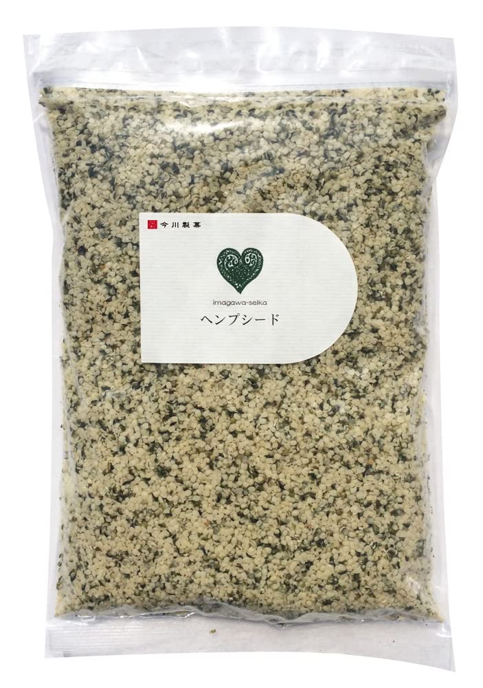 Amazon.co.jp: 今川製菓 ヘンプシード 麻の実 ナッツ 500g 非加熱 国内