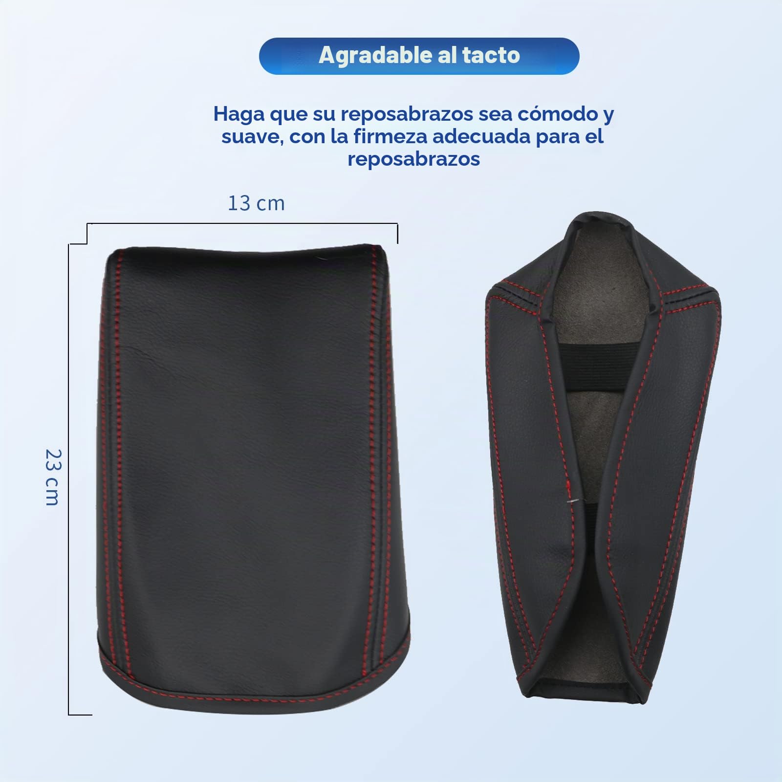 CDEFG Seat Ibiza 6F Arona 2017-2024 2025 Funda Reposabrazos Coche Cubierta Protectora para Caja Apoyabrazos Consola Central Tapa Antiarañazos Interior Ibiza Arona Accesorios