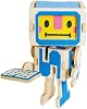 PLAYDECO DIY Congratulations Greeting Card - Wooden 3D Pop Up Robot Greeting Card Congratulations