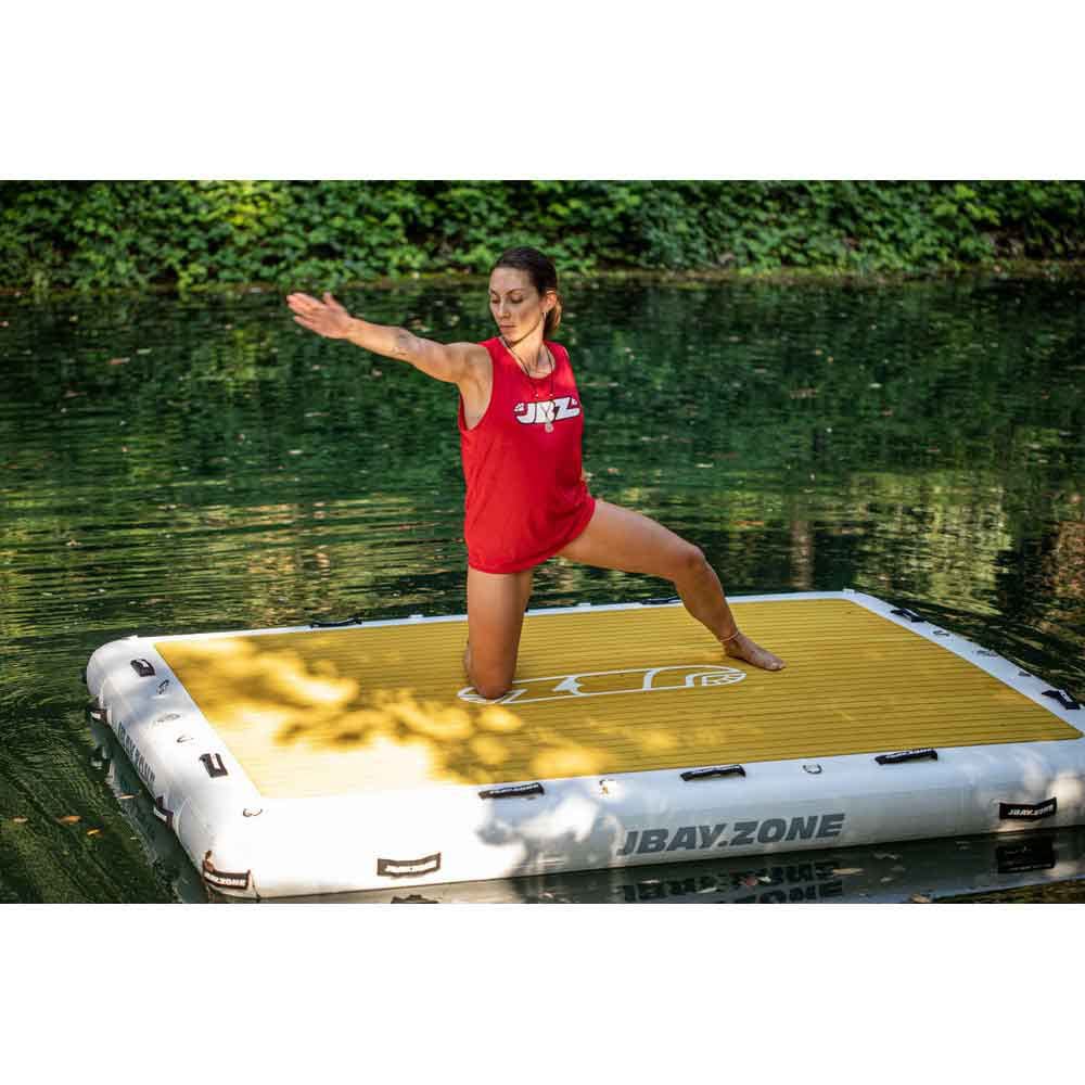 JBAY.Zone Piattaforma Gonfiabile JDOCK 7'8'' Relax Island Cm 250x200x20
