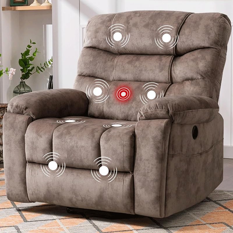 Sillón clásico reclinable ergonómico con masaje miniatura 1