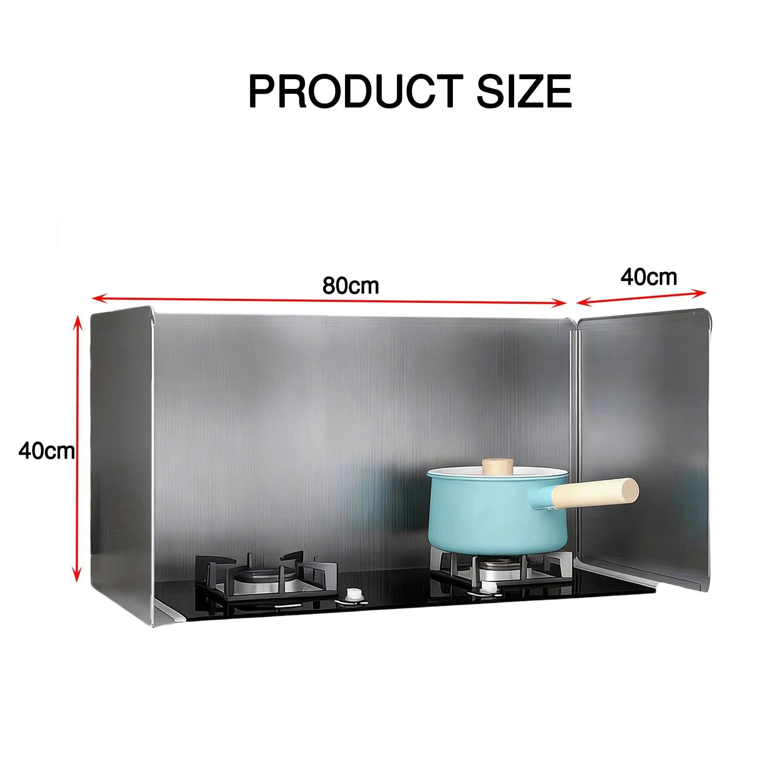 Protector contra salpicaduras 3 lados cocina,resistente calor,fácil limpiar