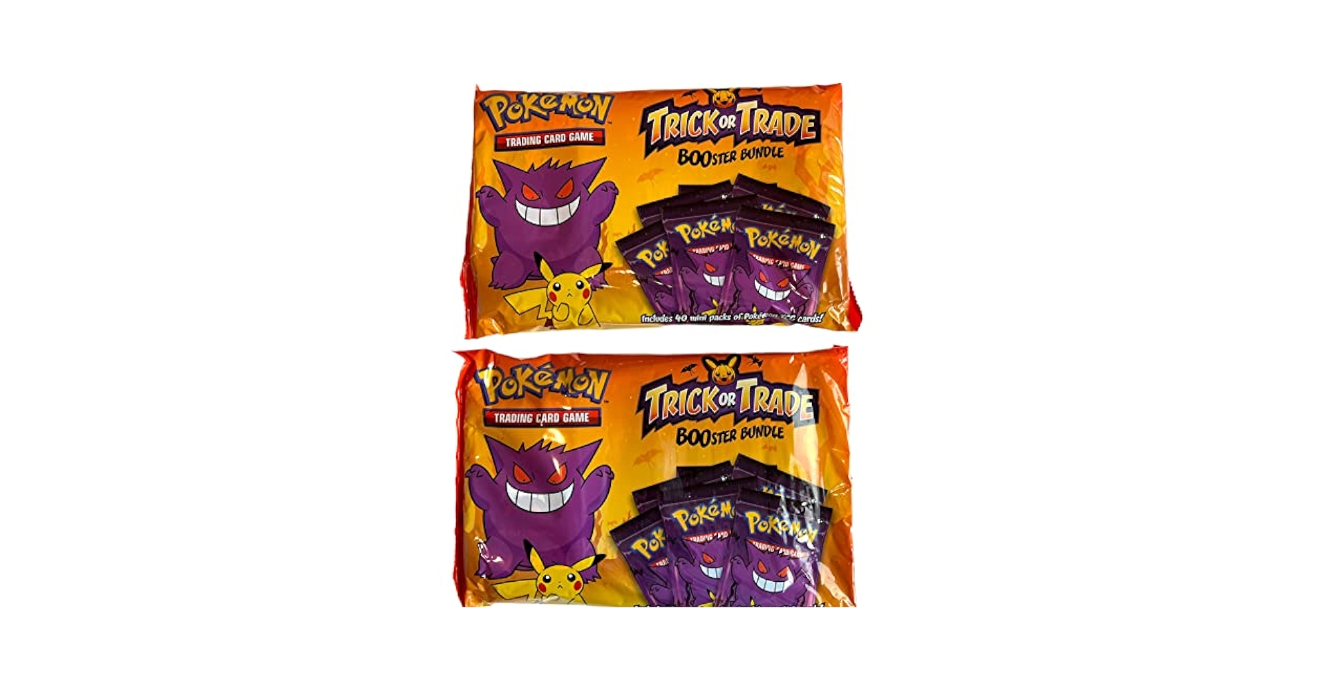 Amazon.com: Trick or Trade Booster Bundle, 2-Pack, 80 Total
