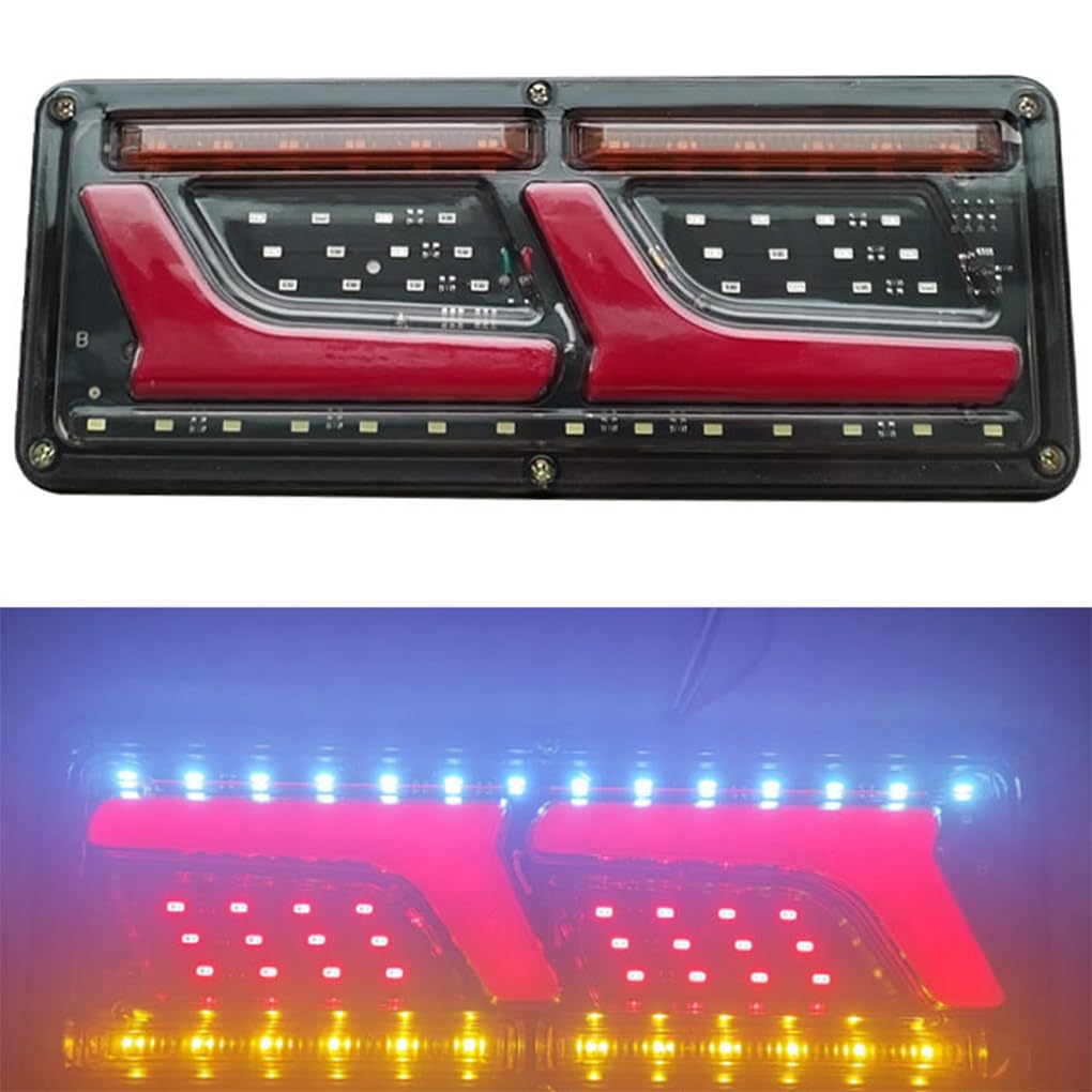 Luci posteriori a LED resistenti e luminose da 74 pollici,12V