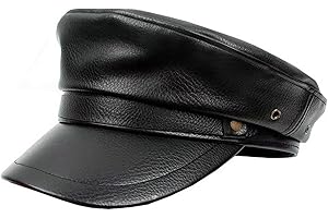 Women Yacht Captain Sailor Hat PU Newsboy Cabbie Baker Boy Peaked Beret Cap