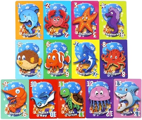 Miniatura 6 de Regal Games - Juego de juegos de cartas Highway Hunt, Go Fish, Garbage Monsters - Apto para toda la familia, divertidos juegos de cartas - Buscar y