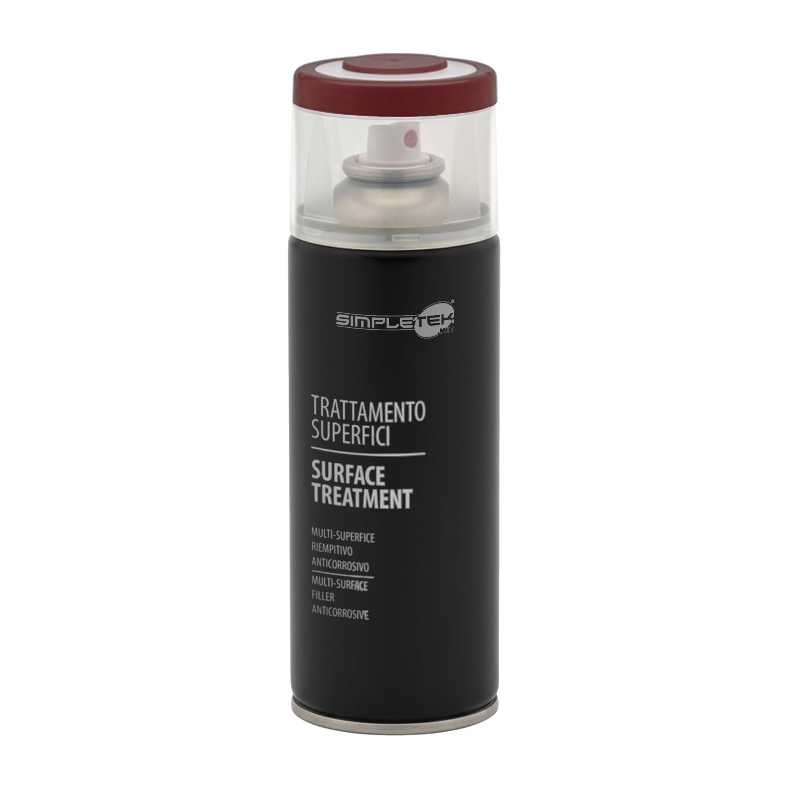 Vernis antirouille pour métaux rouge bombe spray traitement surface fer V400Past.9
