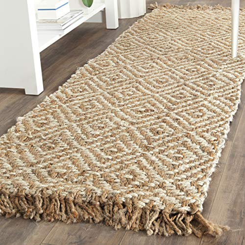 Tapete corredor de fibras naturales SAFAVIEH 76x305 cm