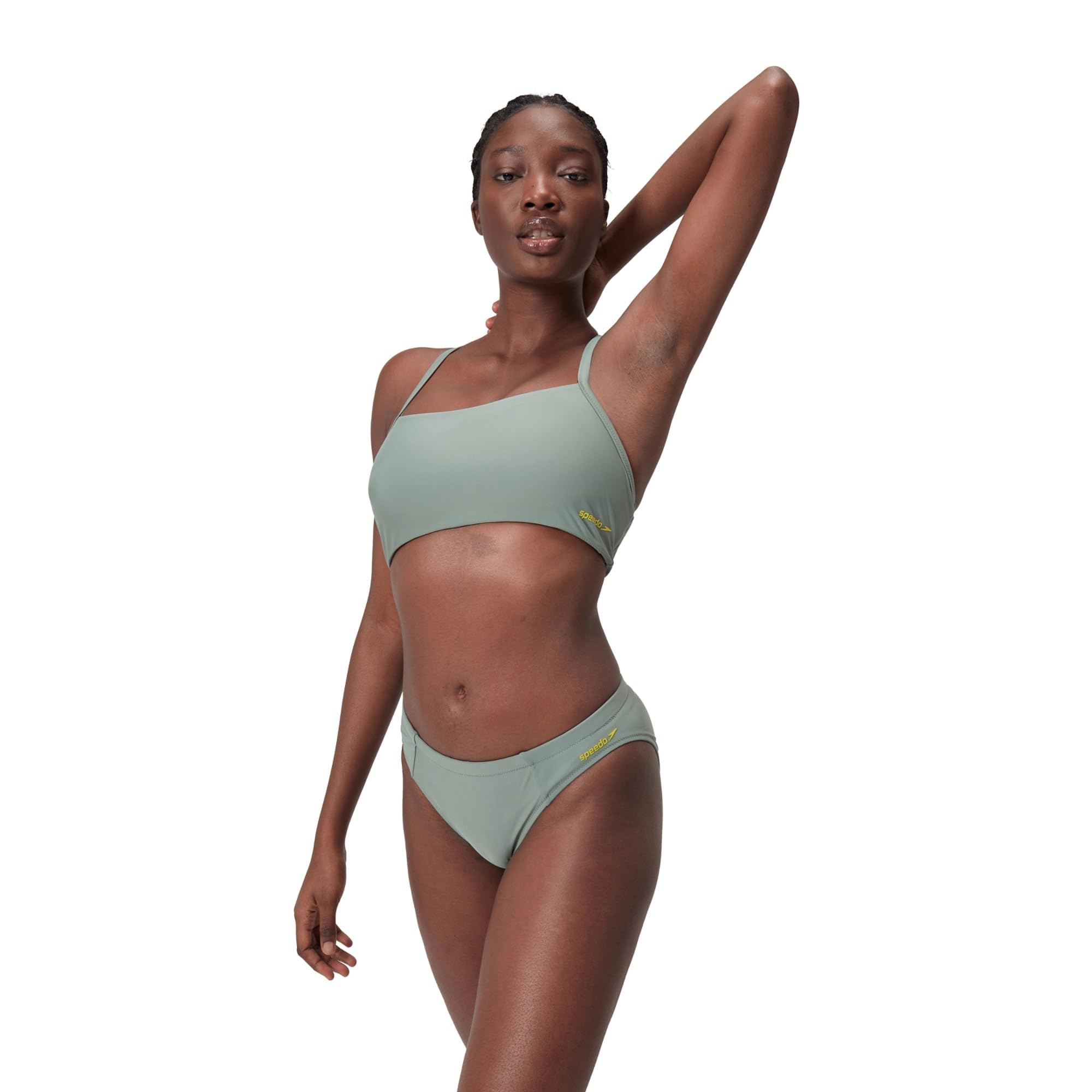 Speedo Womens Women's Fitness Hydraline Classic Solid Bikini BottomBikini Bottoms