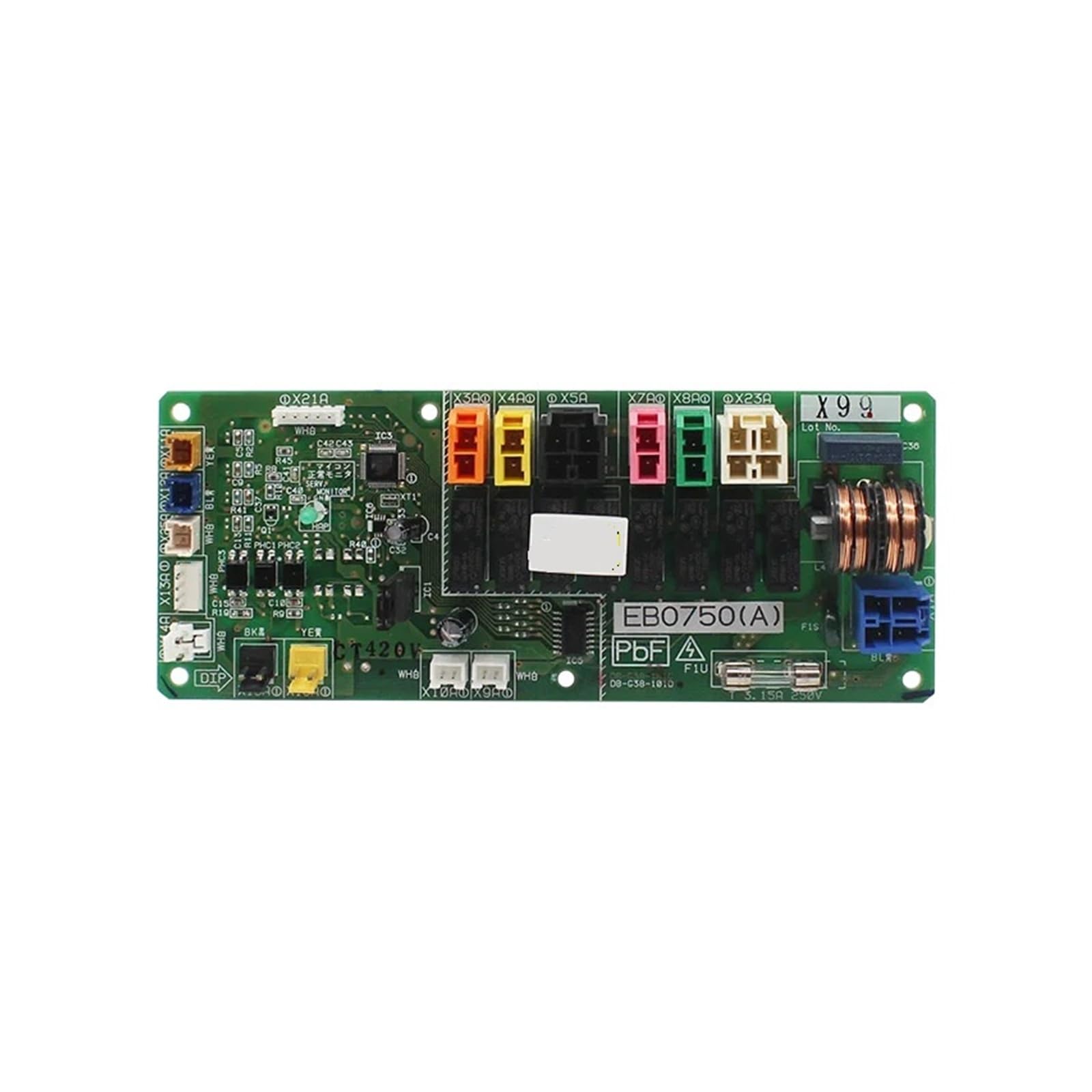 Printed Circuit Assy PCB EB0750 Part Number 301311P 1800993，Compatible With Daikin，VRV Outdoor Unit REMQ8T7Y1B REMQ10T8Y1B