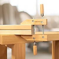 Vista 2 de POWERTEC 71522 Abrazadera de tornillo de mano de madera – 6 pulgadas Abrazaderas de tornillo de mano para carpintería, 2