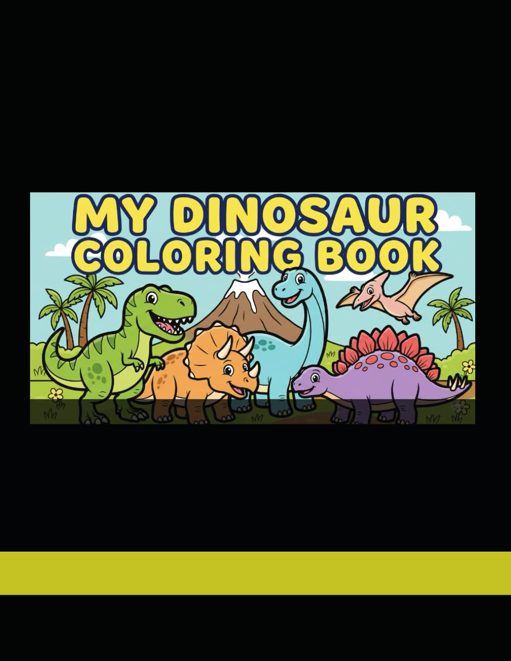 MY DINOSAUR COLORING BOOK