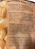 Vista 3 de Frankly Cheddar Cheese Flavor Beefy Puffs 100% fabricado en Estados Unidos, paquete de 5 onzas