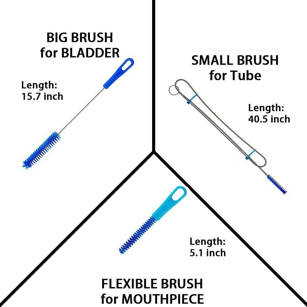 WACOOL 2L 2Liter 70oz 3L 3Liter 100oz BPA Free PEVA Hydration Pack Bladder, Leakproof Water Reservoir - Image 2