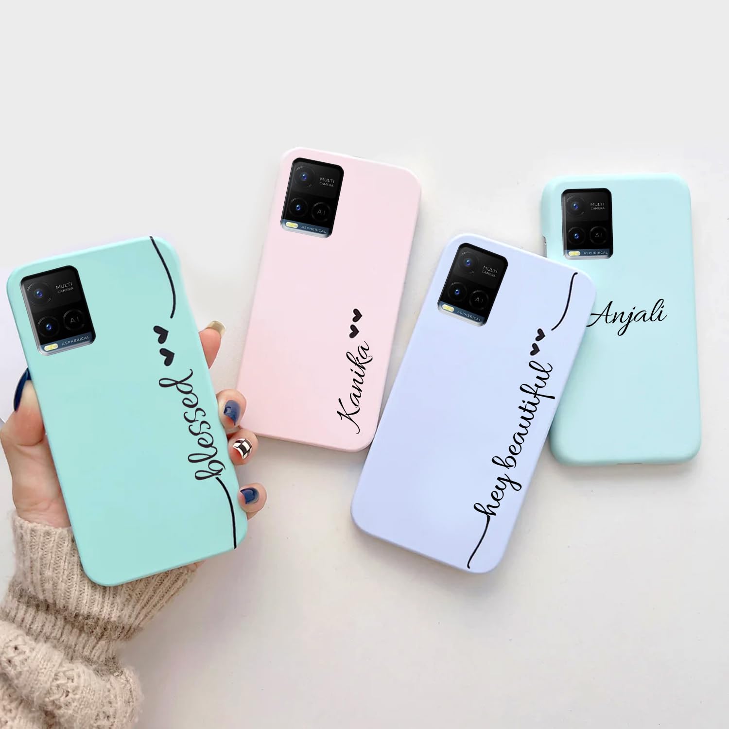 COLORflow Back Cover case Compatible with VIVO Y21 2021 / Y33s | Solid Color Customized Back Cover Compatible with VIVO Y21 2021 / Y33s (B0CBSMNW94) Amazon Price History, Amazon Price Tracker